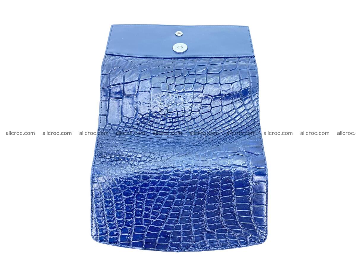 Women crocodile skin long wallet 2187 Foto 8