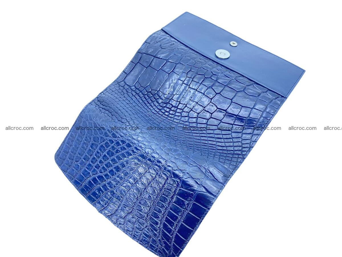 Women crocodile skin long wallet 2187 Foto 7