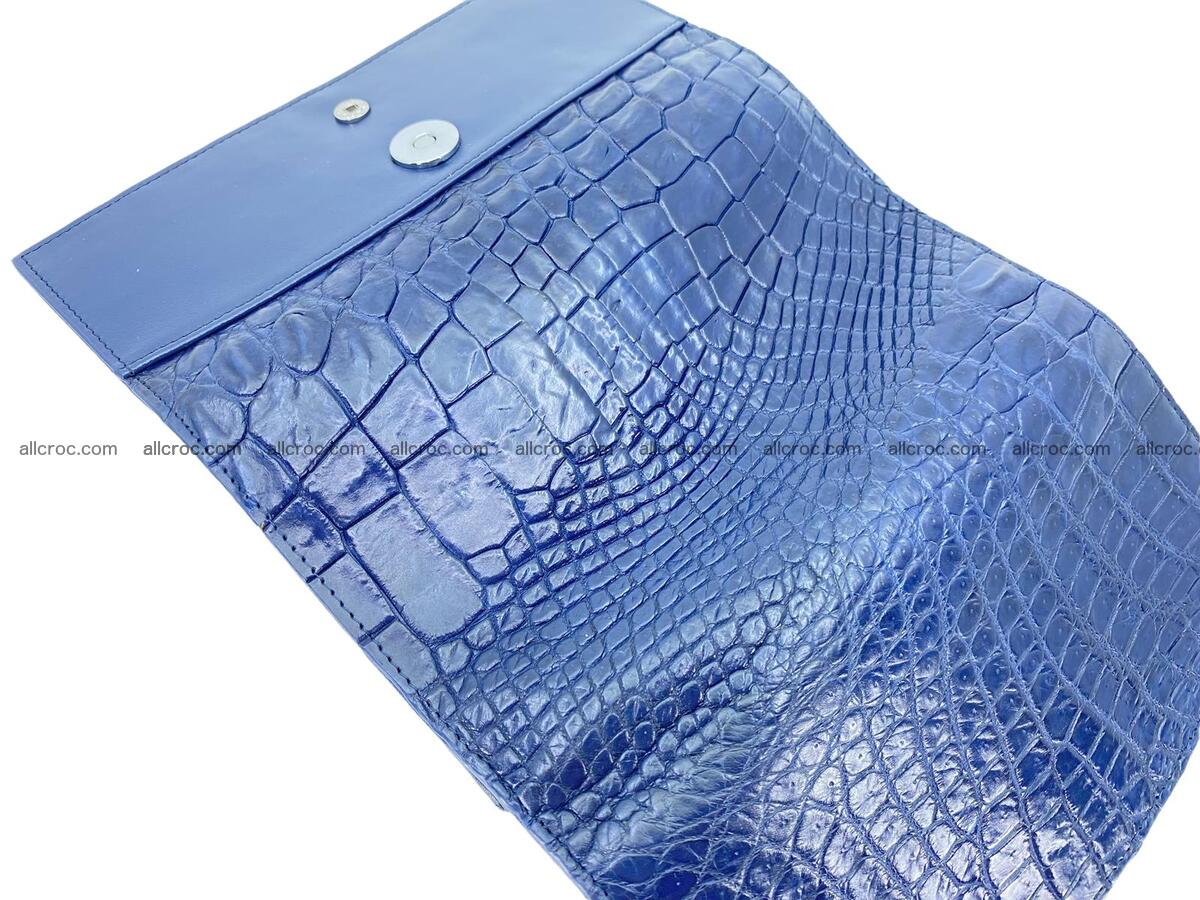 Women crocodile skin long wallet 2187 Foto 10