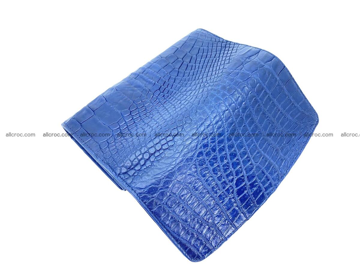 Women crocodile skin long wallet 2187 Foto 9