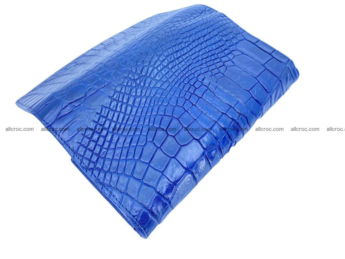 Women crocodile skin long wallet 2187 Foto 6