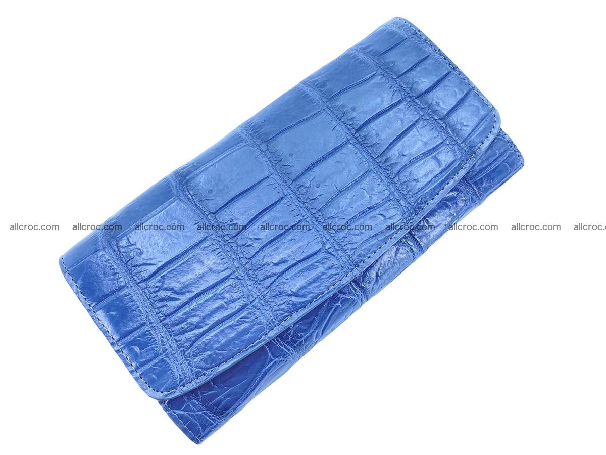 Women crocodile skin long wallet 2149 Foto 0