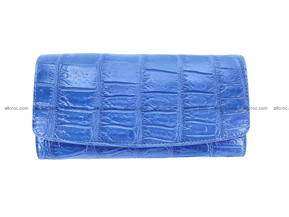 Women crocodile skin long wallet 2149 Foto 2