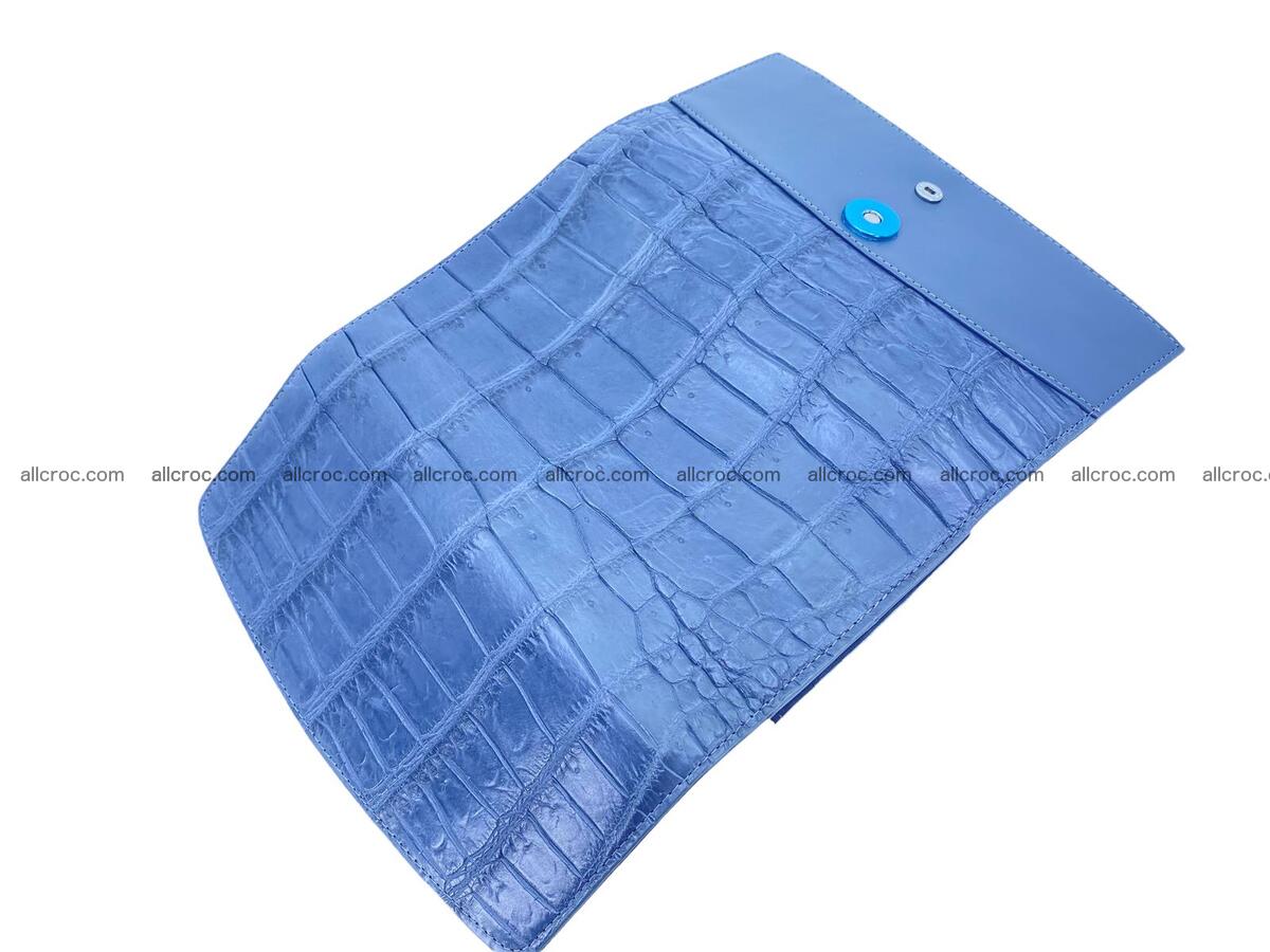 Women crocodile skin long wallet 2149 Foto 6