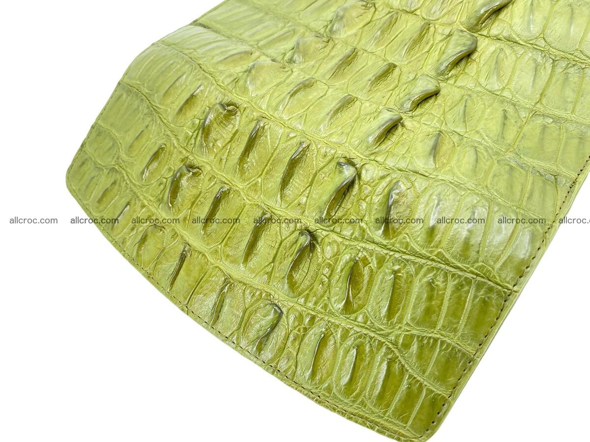 Women crocodile skin long wallet 2175 Foto 8