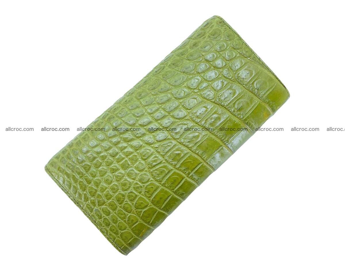 Women crocodile skin long wallet 2159 Foto 1