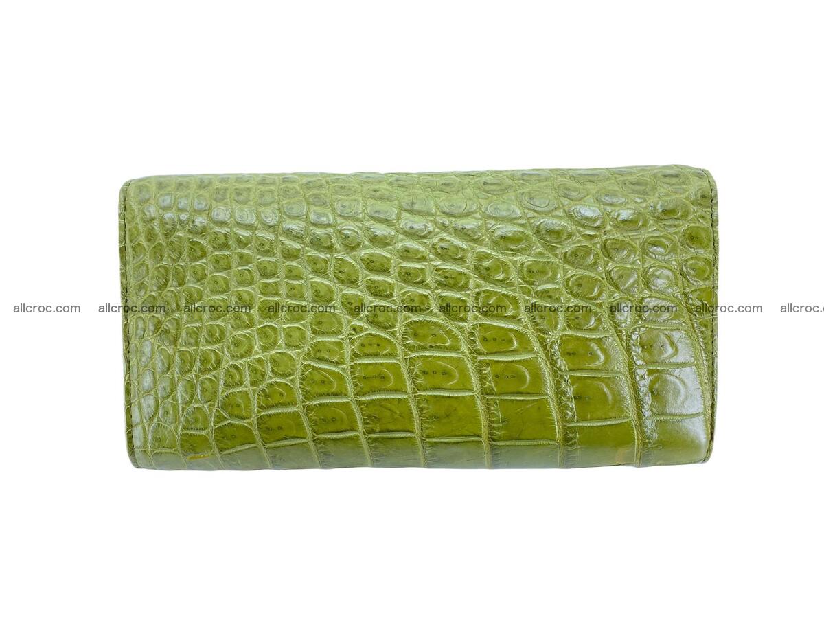Women crocodile skin long wallet 2159 Foto 3