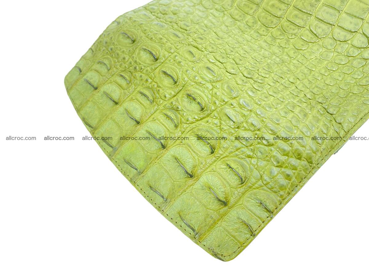 Women crocodile skin long wallet 2159 Foto 7