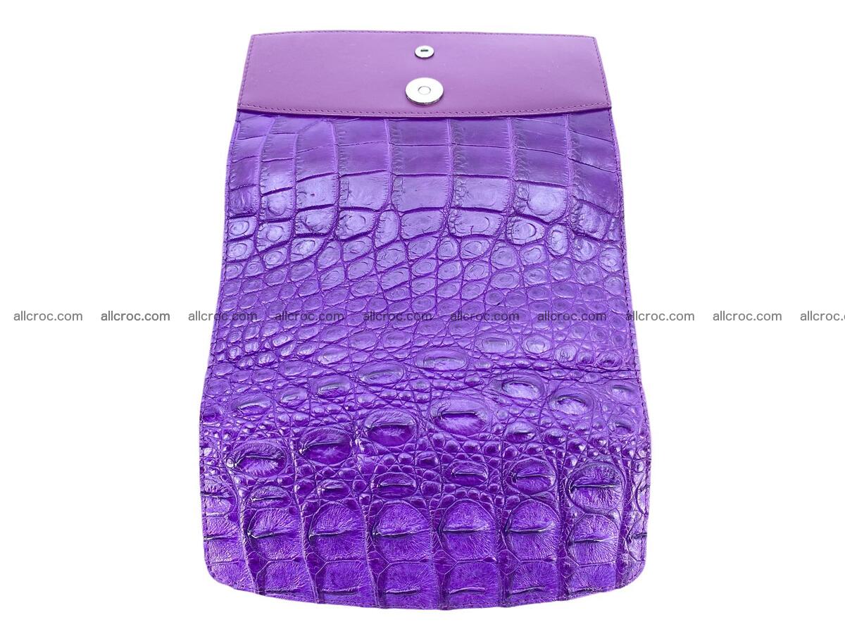 Women crocodile skin long wallet 2154 Foto 6