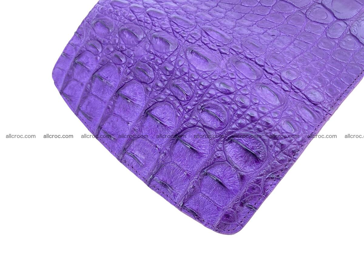 Women crocodile skin long wallet 2154 Foto 7