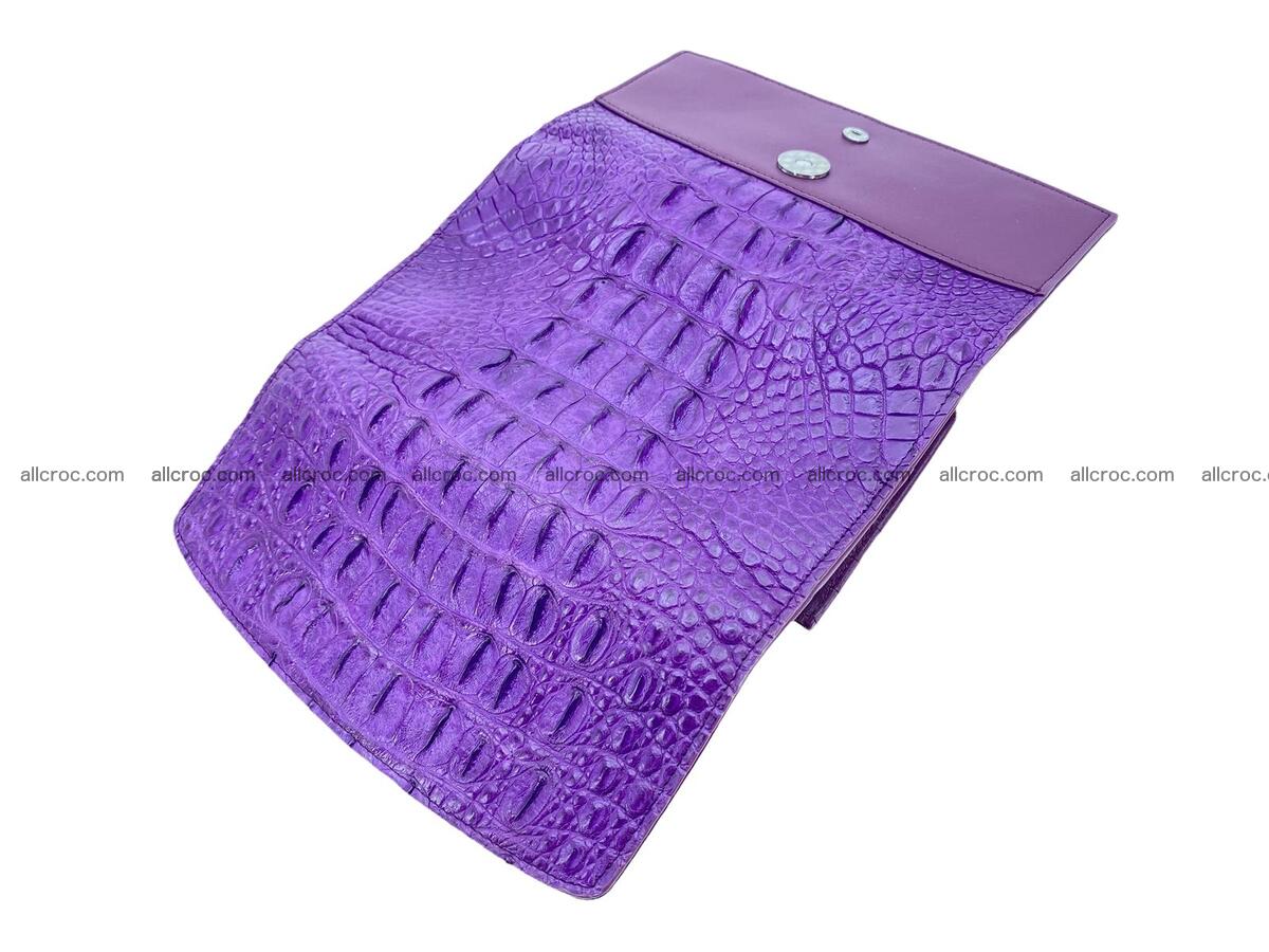 Women crocodile skin long wallet 2170 Foto 8