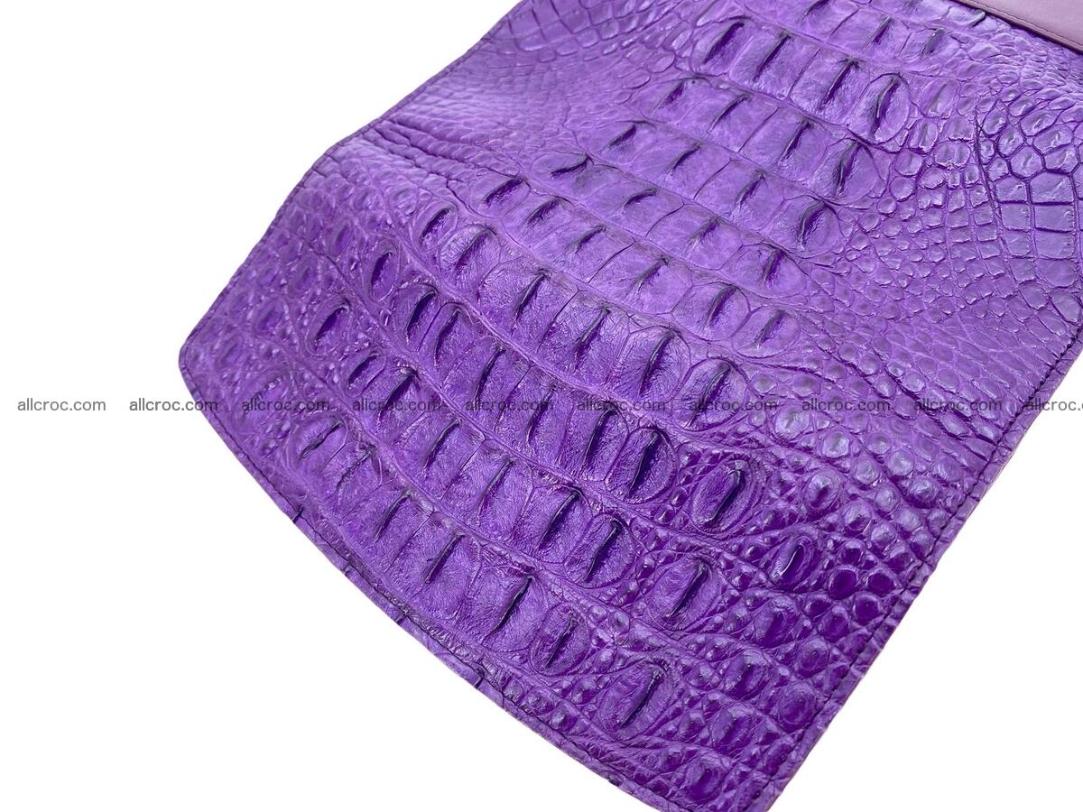 Women crocodile skin long wallet 2170 Foto 9