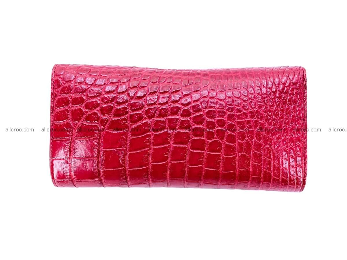 Women crocodile skin long wallet 2152 Foto 3