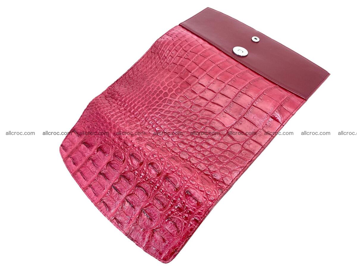 Women crocodile skin long wallet 2152 Foto 7