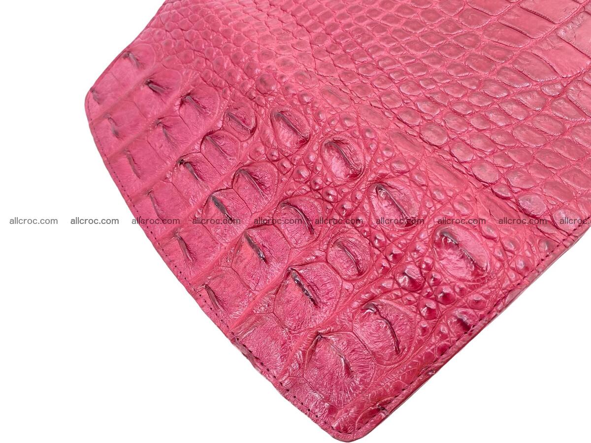 Women crocodile skin long wallet 2152 Foto 8