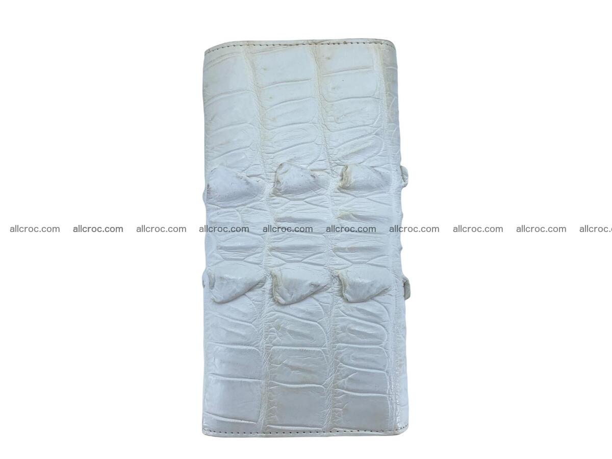 Women crocodile skin long wallet 2178 Foto 3