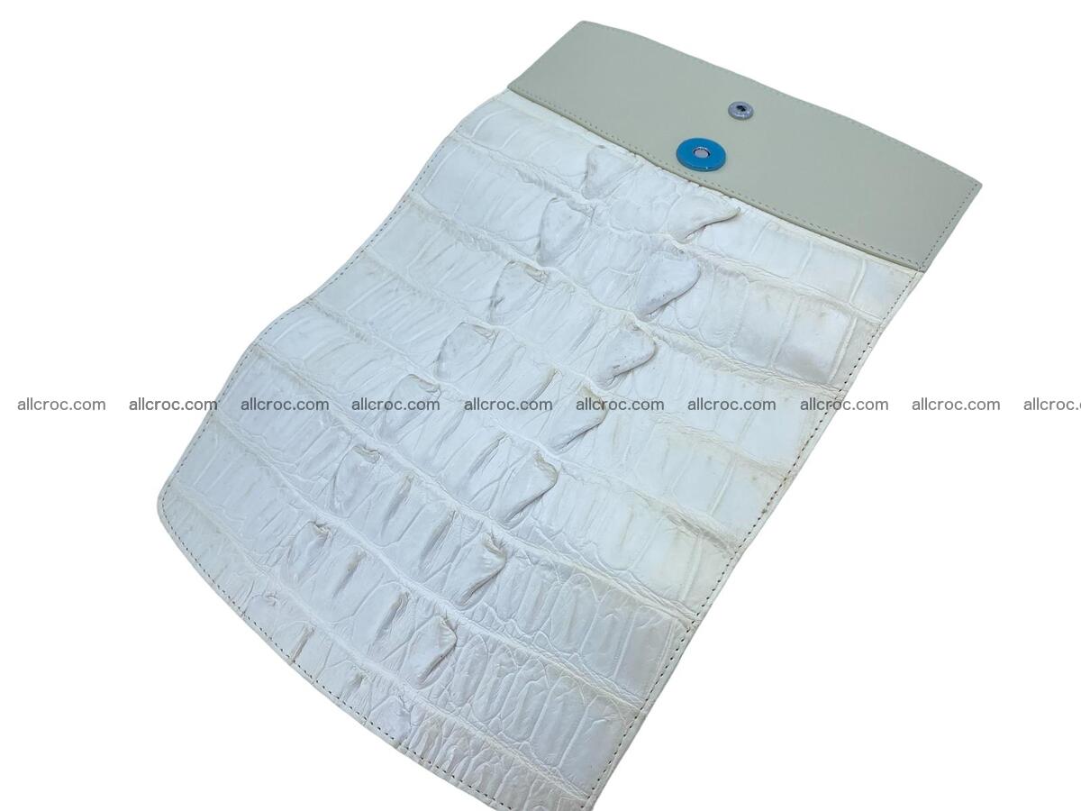 Women crocodile skin long wallet 2178 Foto 7