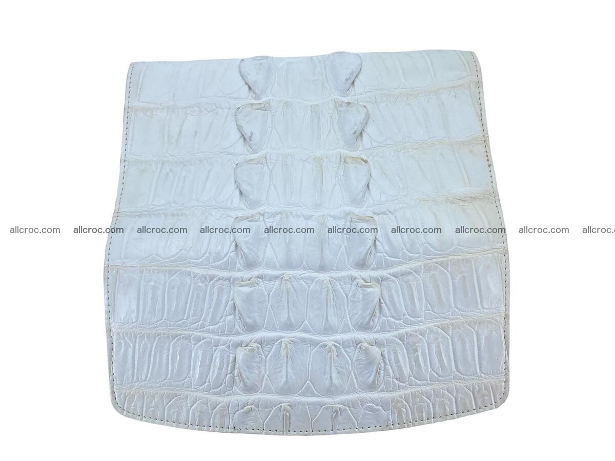 Women crocodile skin long wallet 2178 Foto 8