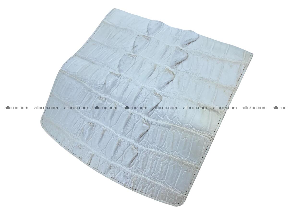 Women crocodile skin long wallet 2178 Foto 9