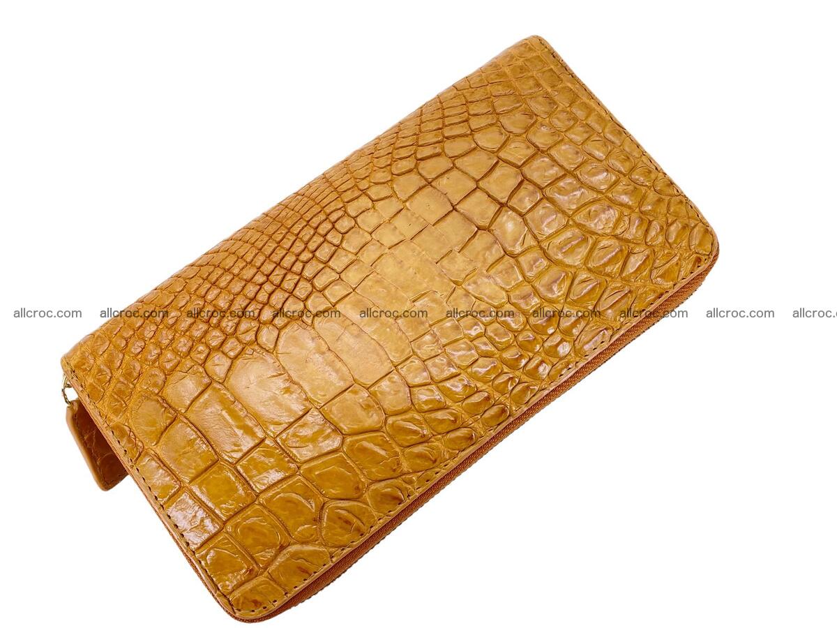 Zip crocodile skin wallet 2036 Foto 0