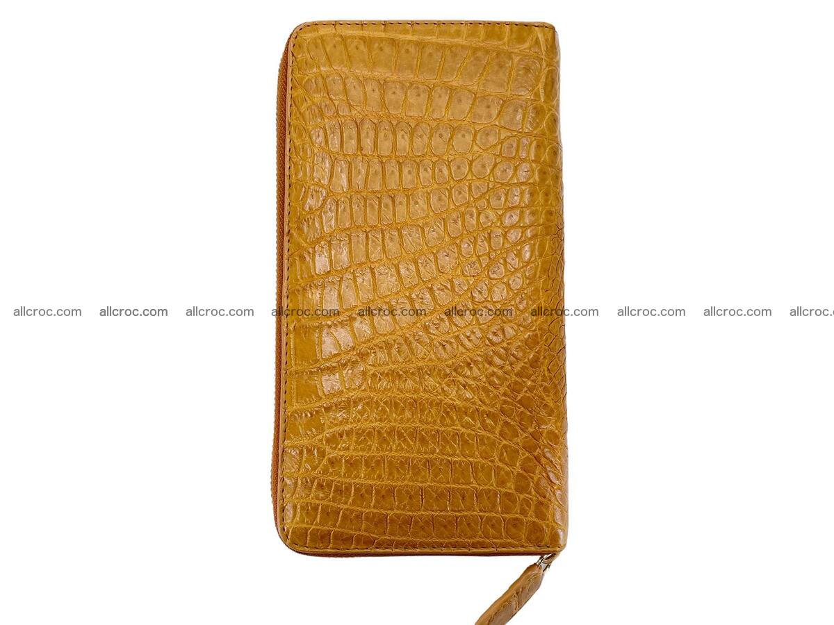 Zip crocodile skin wallet 2036 Foto 5