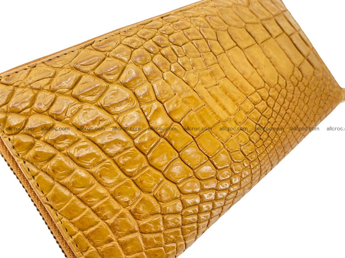 Zip crocodile skin wallet 2036 Foto 6
