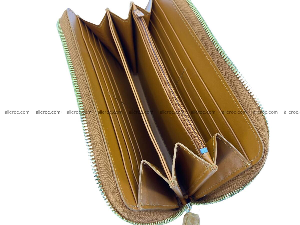 Zip crocodile skin wallet 2036 Foto 7