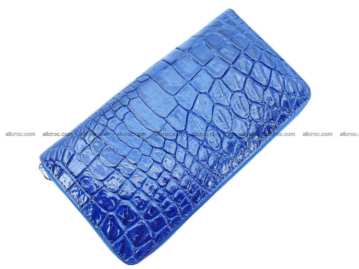 Zip crocodile skin wallet 2037 Foto 0
