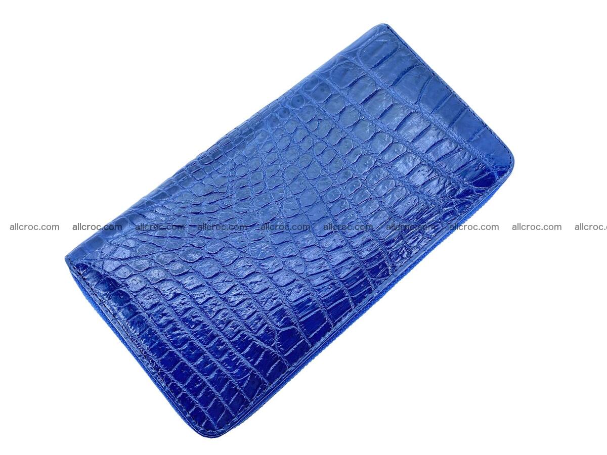 Zip crocodile skin wallet 2037 Foto 1