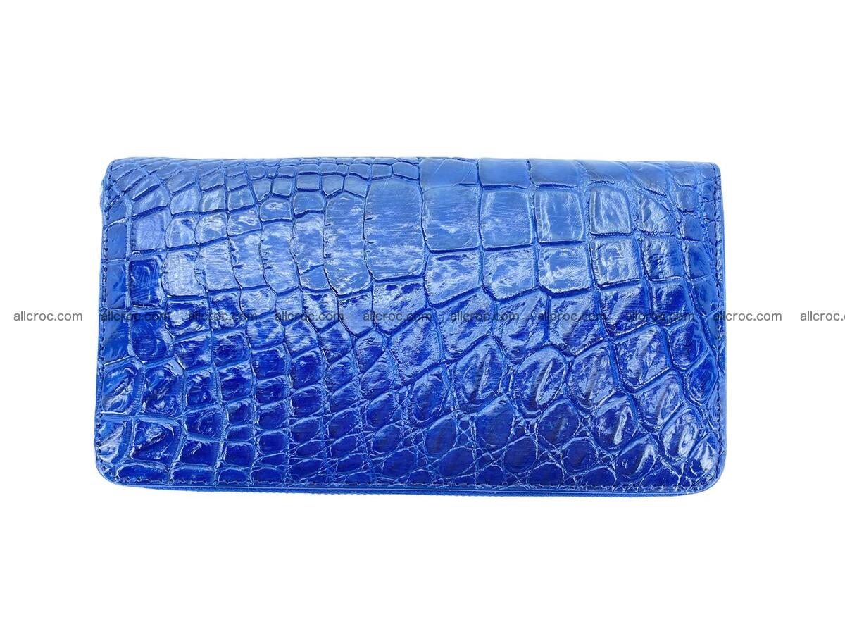 Zip crocodile skin wallet 2037 Foto 2