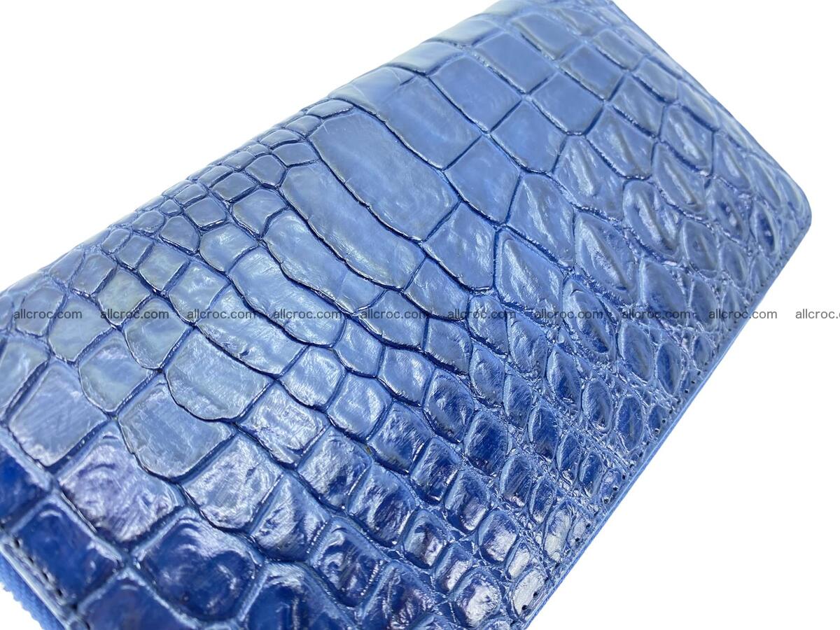 Zip crocodile skin wallet 2037 Foto 6