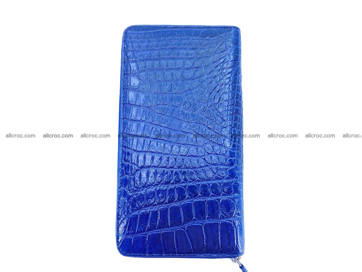 Zip crocodile skin wallet 2037 Foto 5