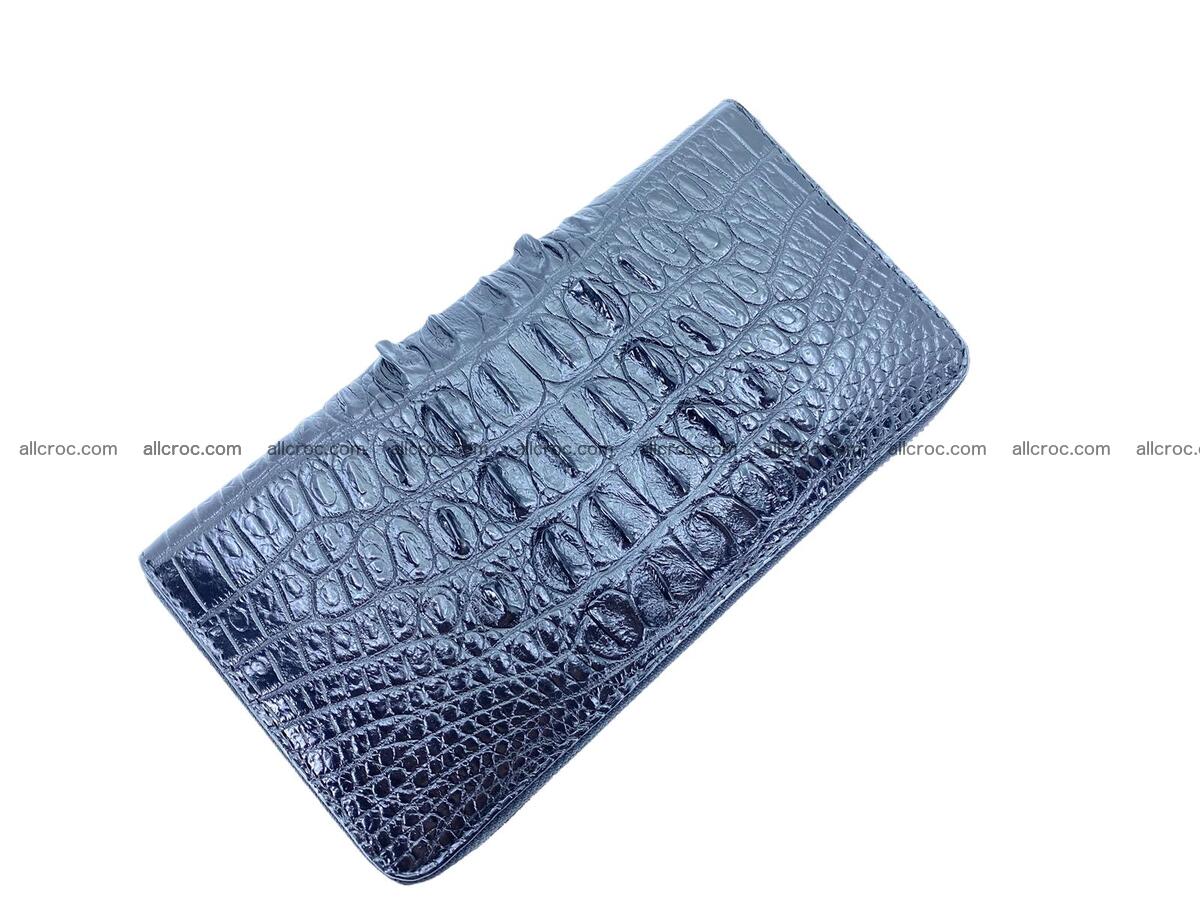 Zip crocodile skin wallet 1991 Foto 0
