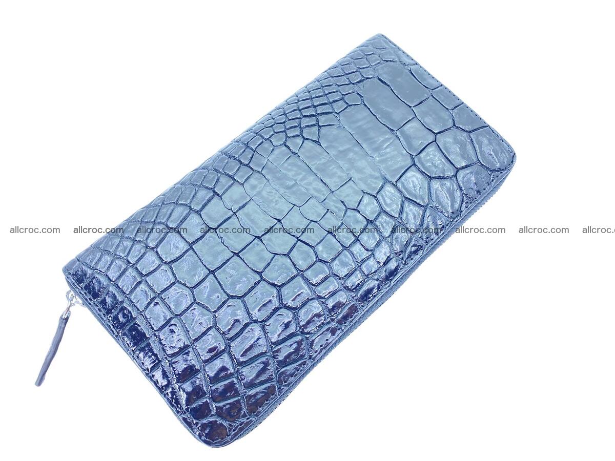 Zip crocodile skin wallet 1998 Foto 0