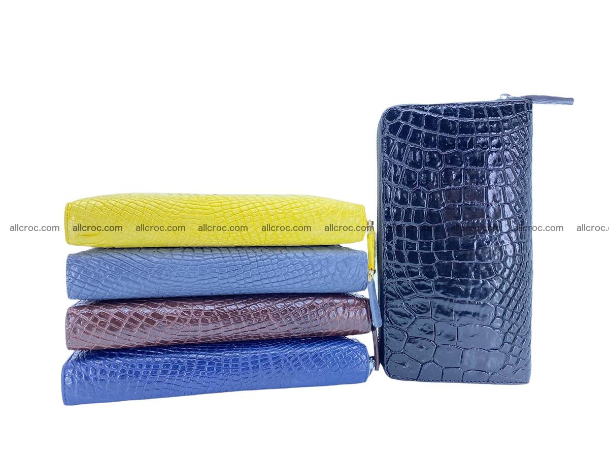 Zip crocodile skin wallet 1998 Foto 7
