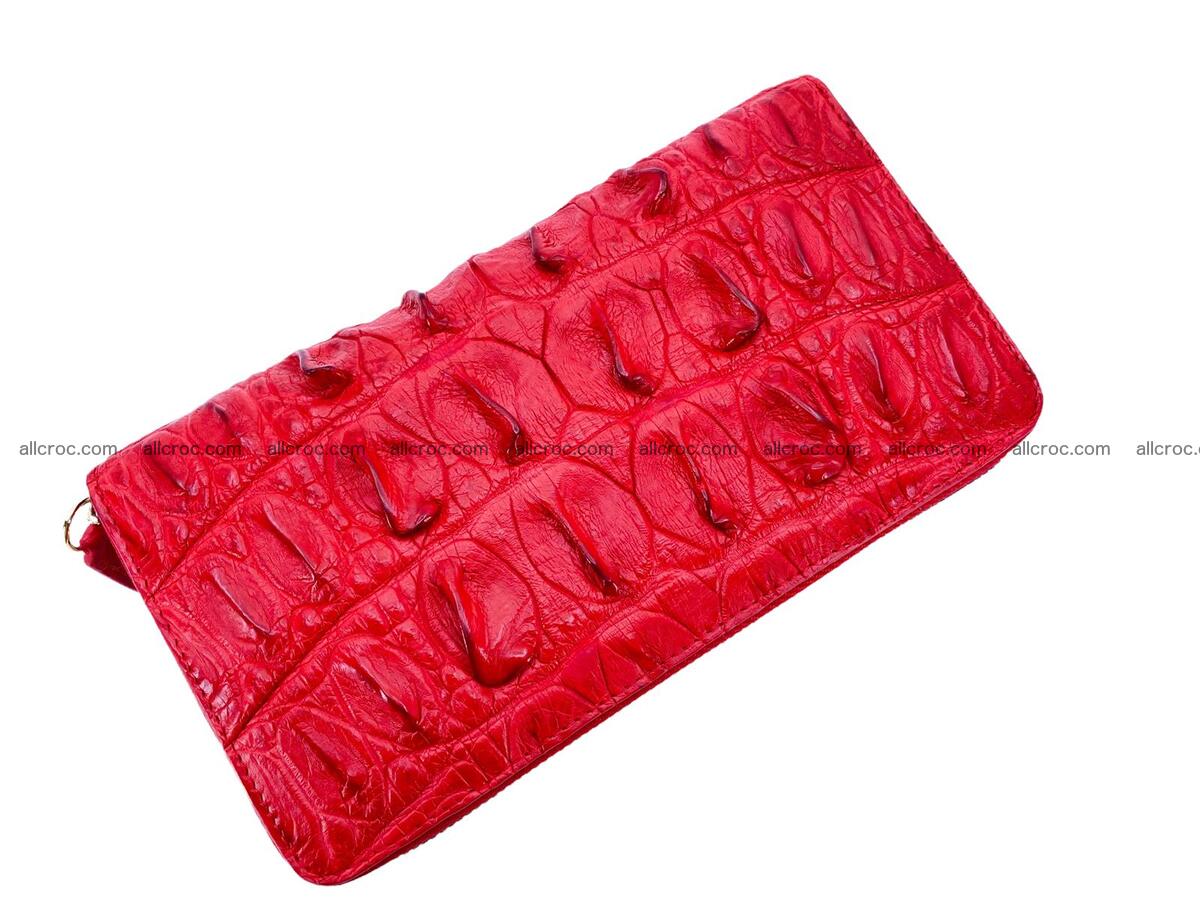 Zip crocodile skin wallet 2030 Foto 0