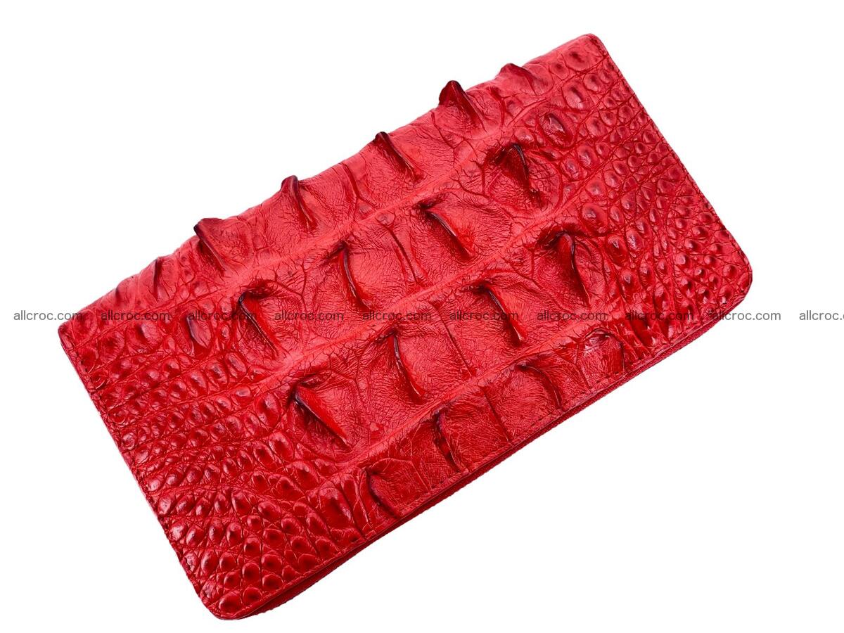 Zip crocodile skin wallet 2030 Foto 1