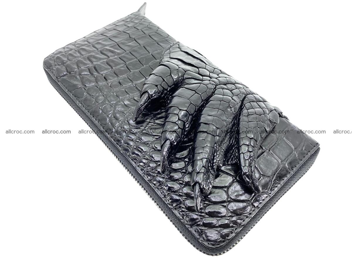 Zip crocodile skin wallet 2038 Foto 0