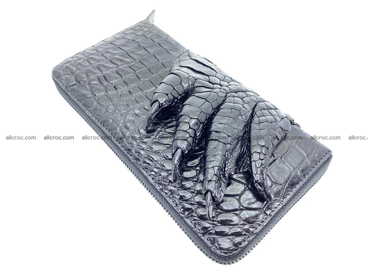 Zip crocodile skin wallet 2038 Foto 12