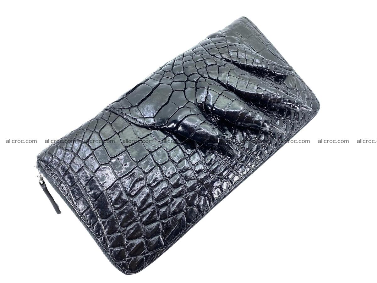 Zip crocodile skin wallet 2038 Foto 9