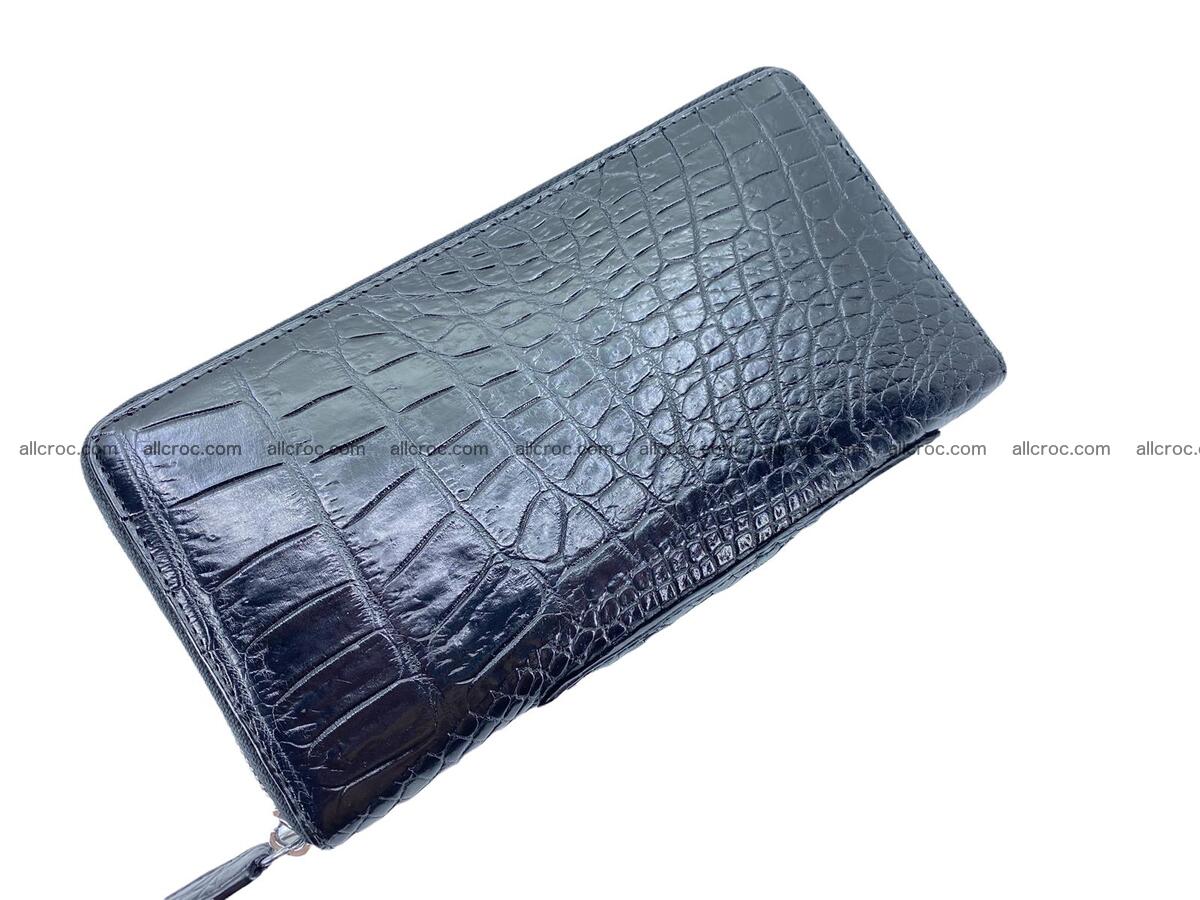Zip crocodile skin wallet 2038 Foto 6