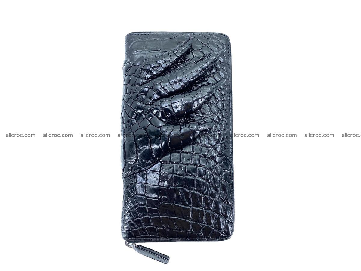 Zip crocodile skin wallet 2038 Foto 3
