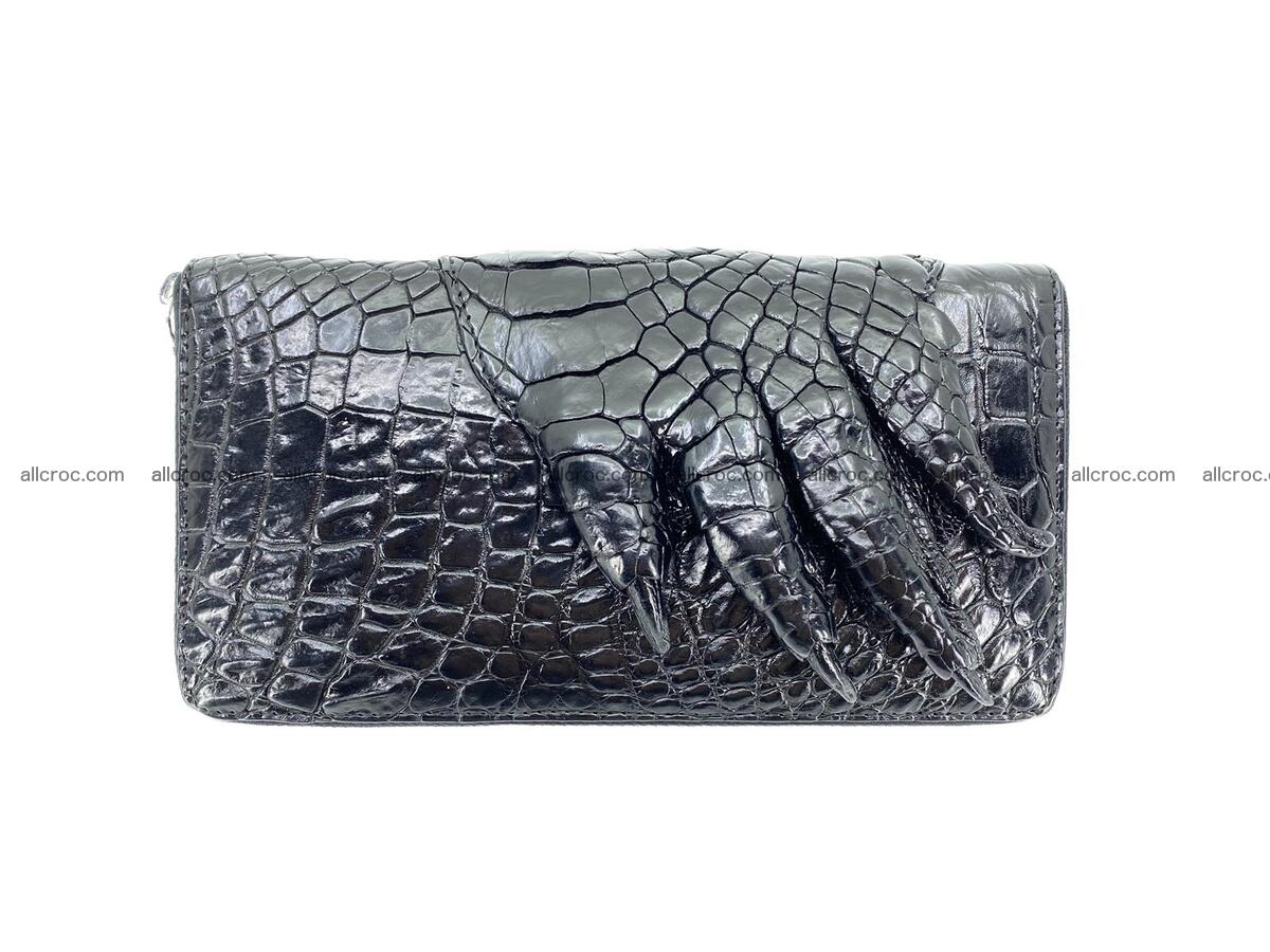 Zip crocodile skin wallet 2038 Foto 5