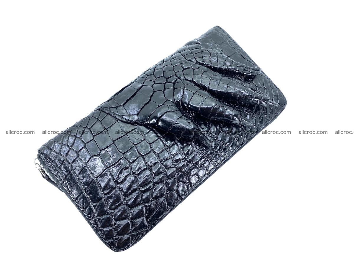Zip crocodile skin wallet 2038 Foto 7