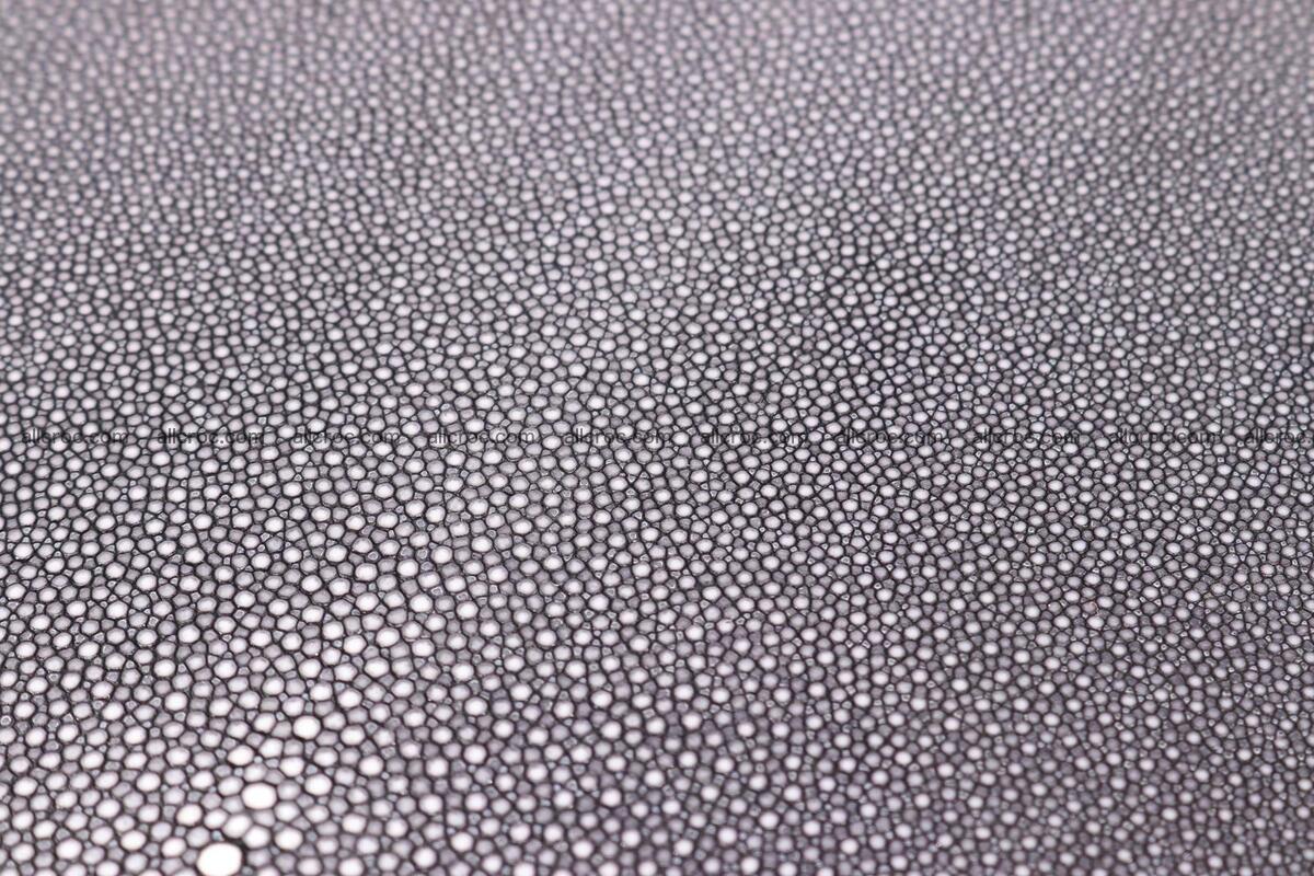 Sanded stingray skin round shape 12 inches 1271 Foto 2