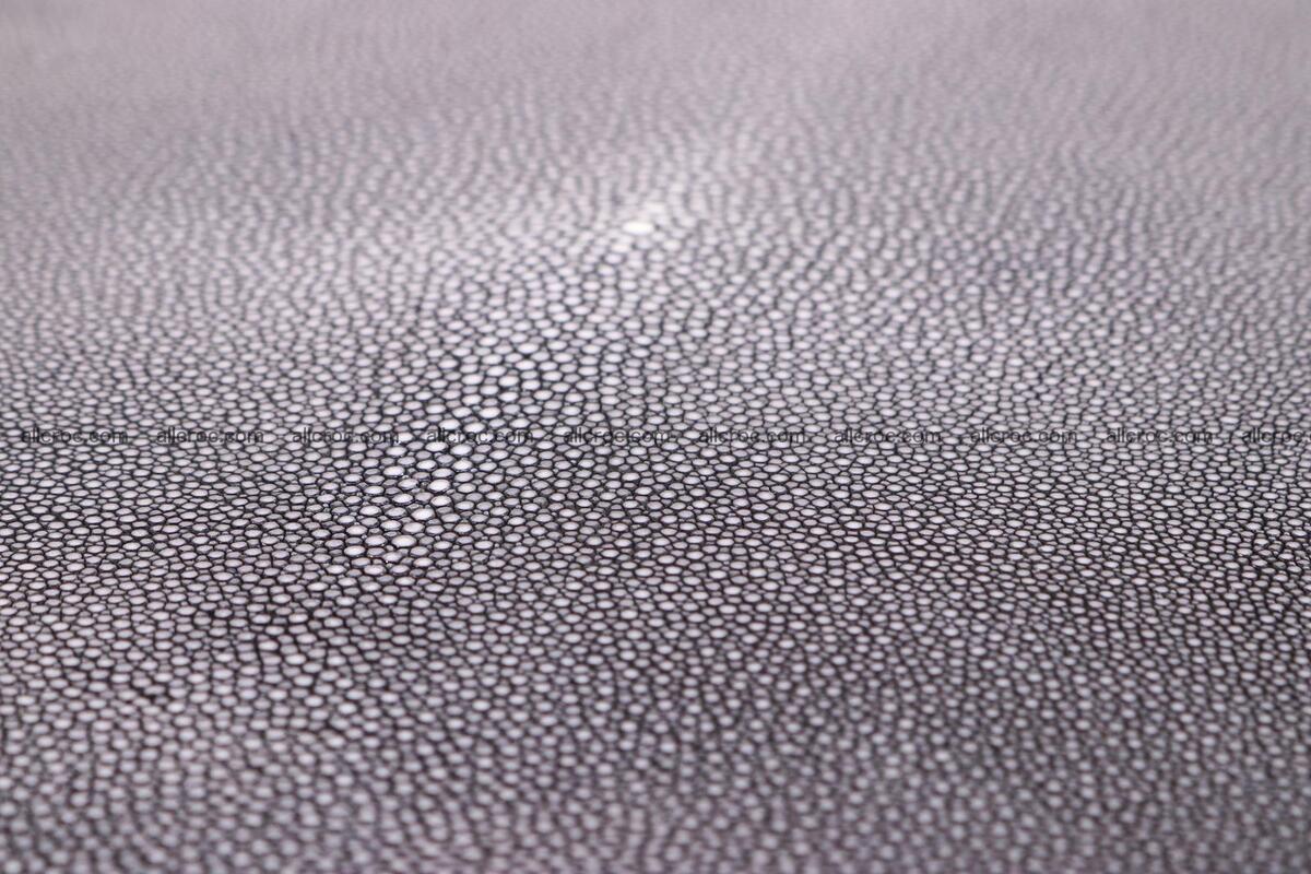 Sanded stingray skin round shape 12 inches 1271 Foto 3