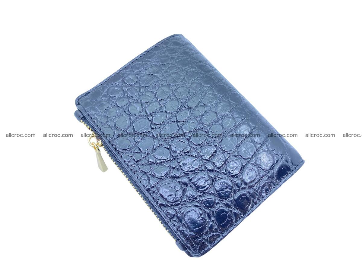 Vertical crocodile skin wallet 1722 Foto 3