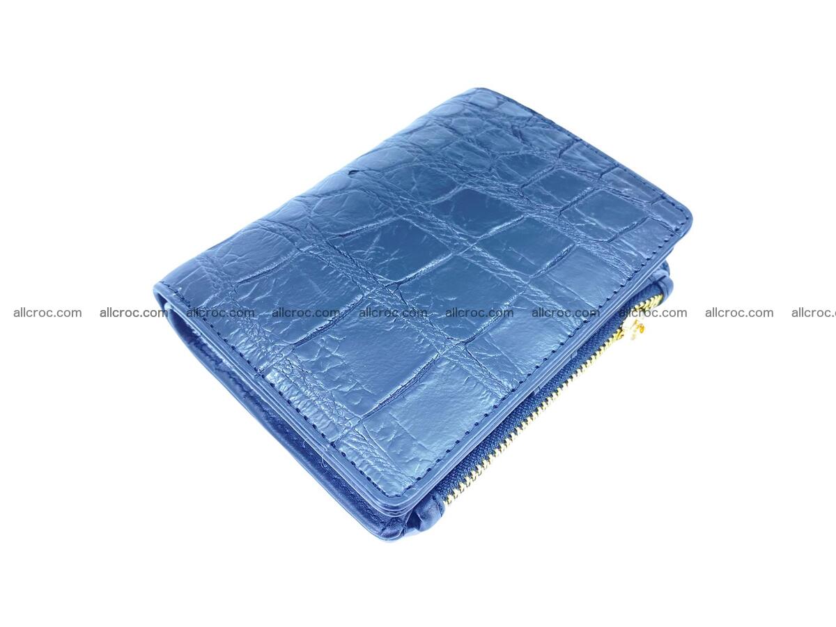 Vertical crocodile skin wallet 1722 Foto 1