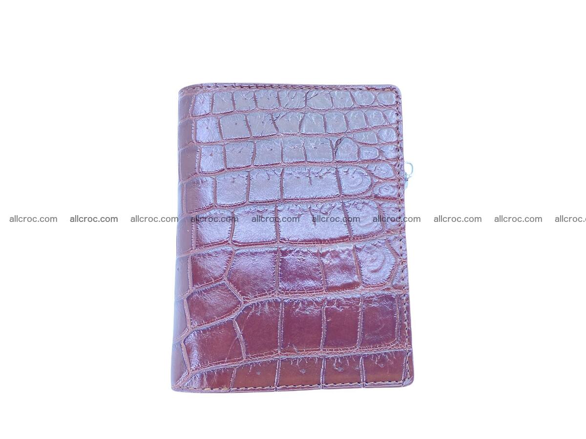 Vertical crocodile skin wallet 1721 Foto 3