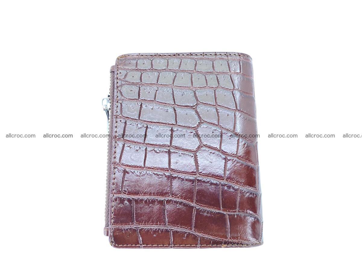 Vertical crocodile skin wallet 1721 Foto 4